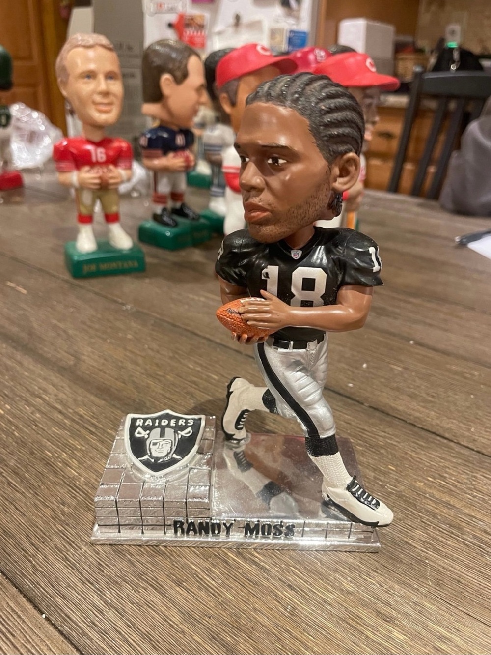 Randy Moss Oakland Raiders Bobblehead #869/2,005